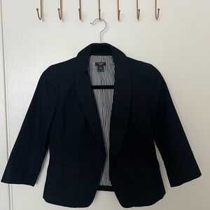Ann Taylor Petite Black Blazer - Size 0P